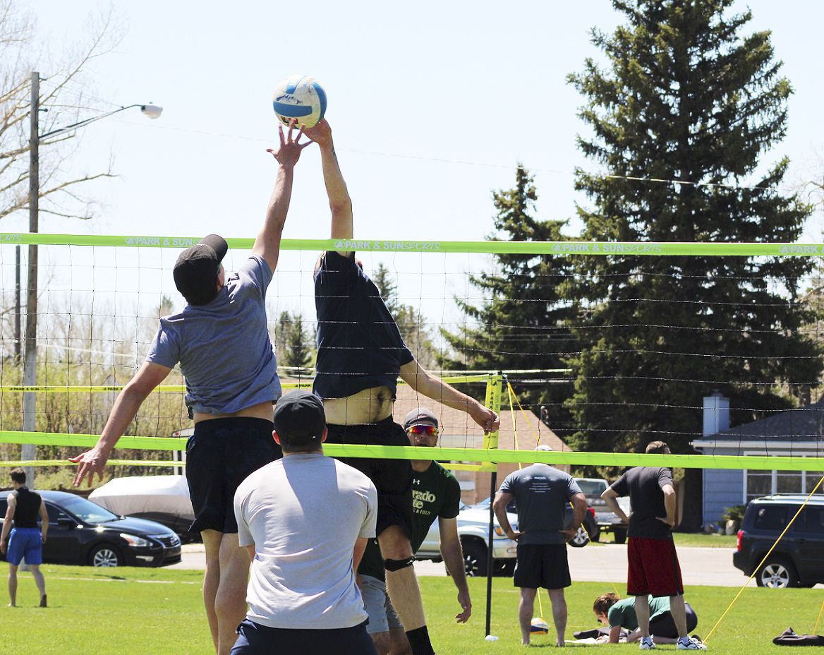Volleyball in the park